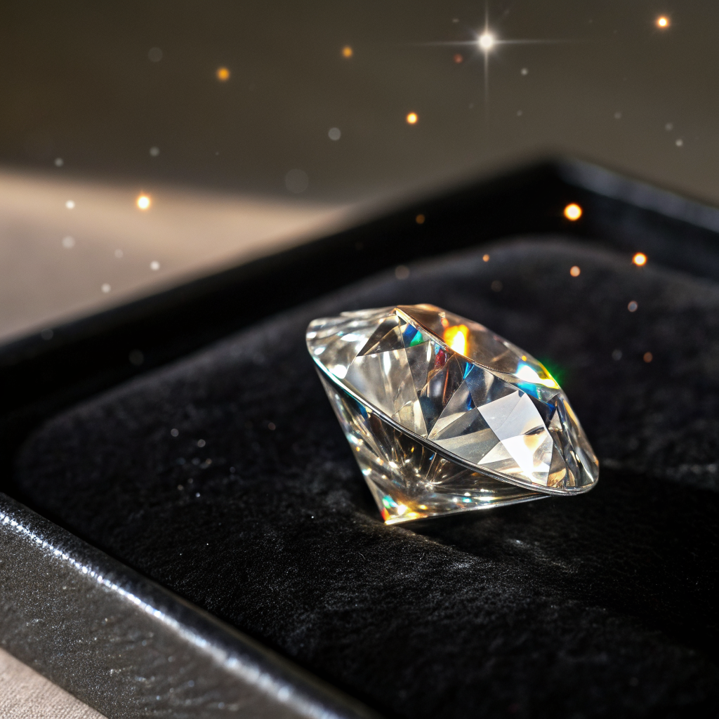 Exquisite raw diamond selection